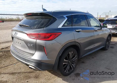 2021 Infiniti Qx50 Luxe из США, поврежденный, VIN 3PCAJ5BA5MF124860